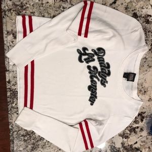 Suicide squad “Daddy’s Lil Monster” sweater.